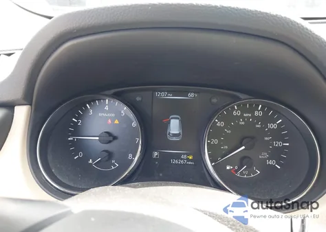 2017 Nissan Rogue Sl z USA, uszkodzony, nr VIN JN8AT2MT6HW147903